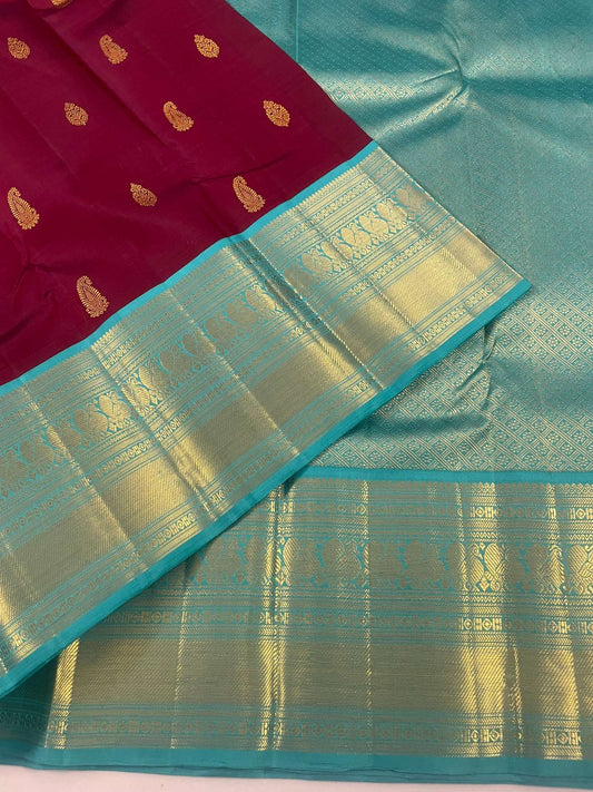 Kanchivaram Silk SBE254B2-1 By SRISHTA