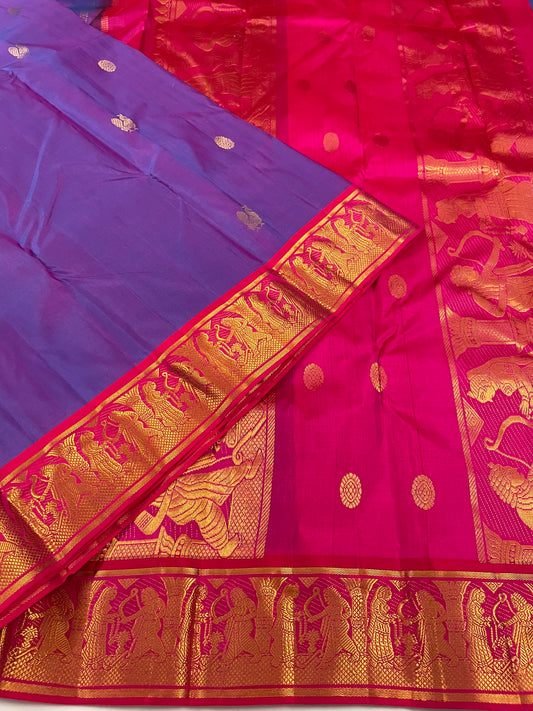 Kanchivaram Silk SBF63F5-10 By SRISHTA