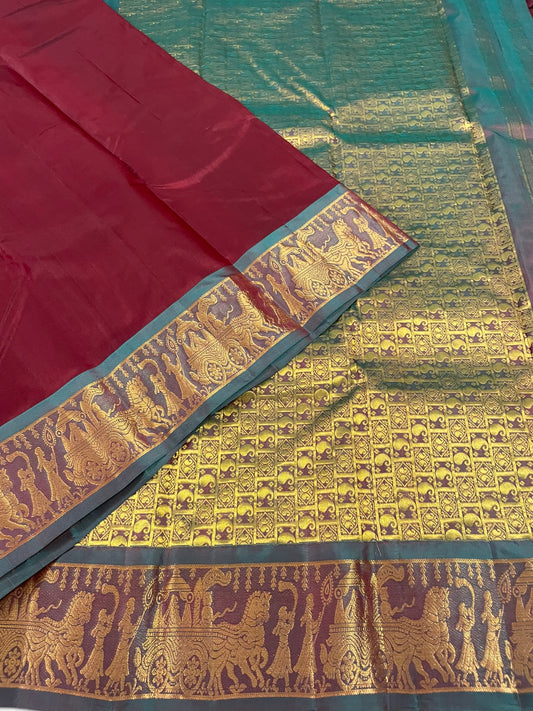 Kanchivaram Silk SBF63F4-3 By SRISHTA