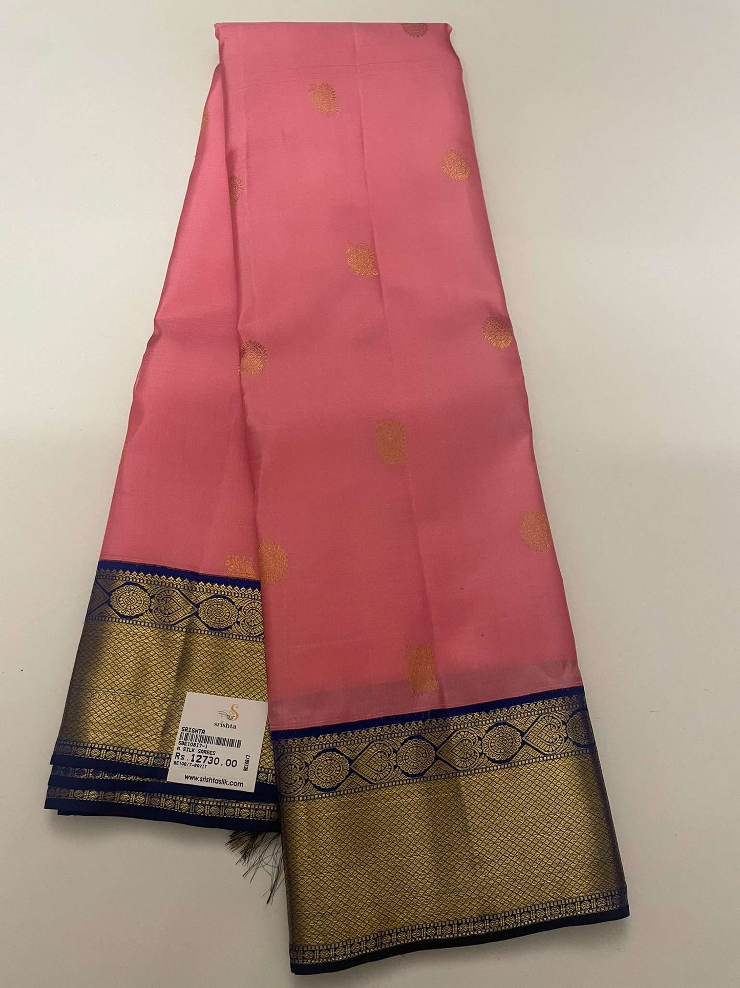 Kanchivaram Silk SBE108I7-1 By SRISHTA