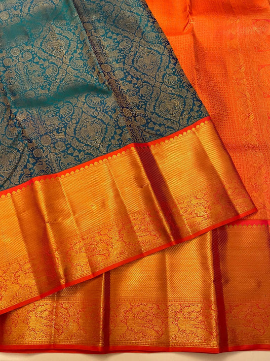 Kanchivaram Silk SBE218L5-10 By SRISHTA