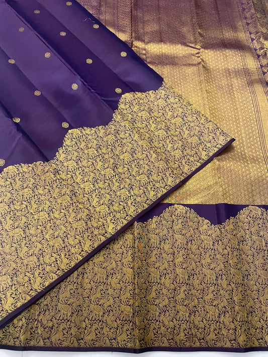 Kanchivaram Silk SBE108I11-1 By SRISHTA
