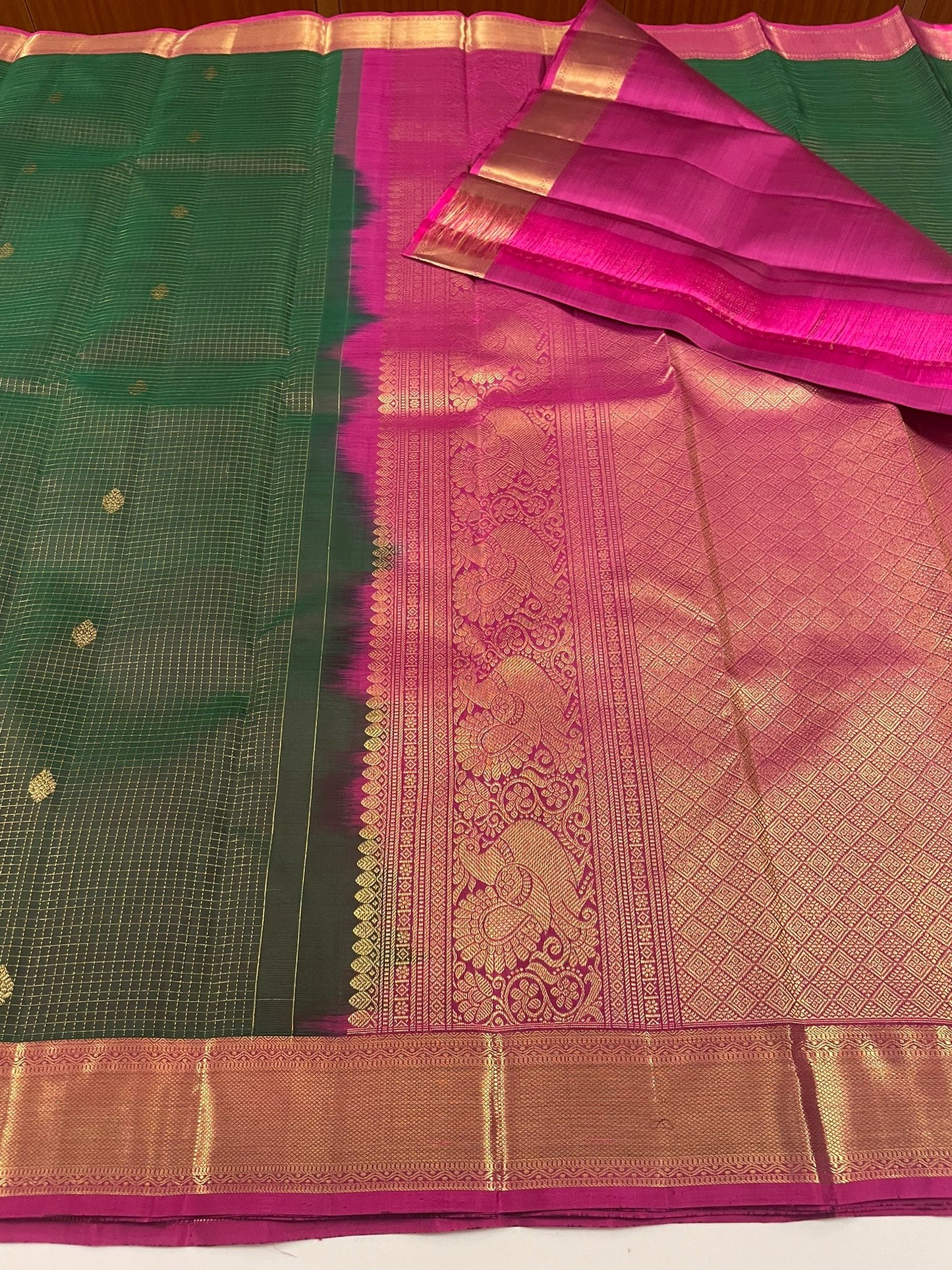 Kanchivaram Silk SBF1D10 - 2 By SRISHTA