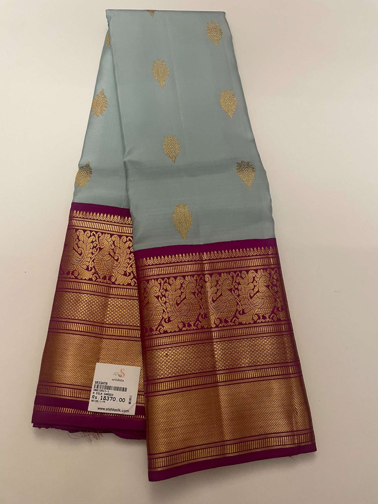 Kanchivaram Silk SBE105I1-1 By SRISHTA