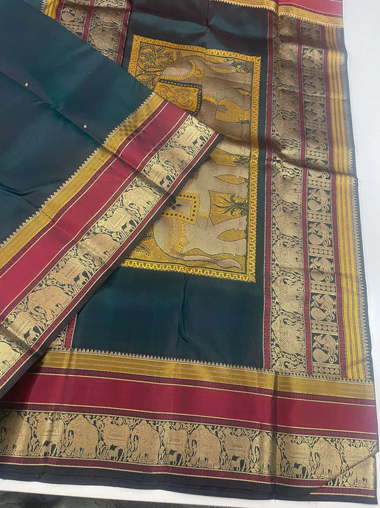 Kanchivaram Silk SBF5D6-1 By SRISHTA