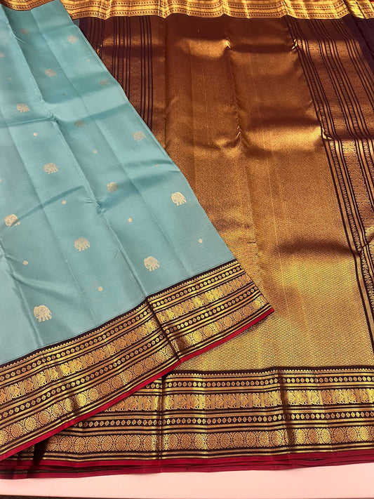 Kanchivaram Silk SBF98H5-3 By SRISHTA
