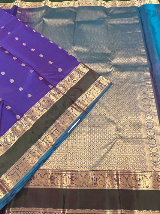 Kanchivaram Silk SBF76G3-7 By SRISHTA