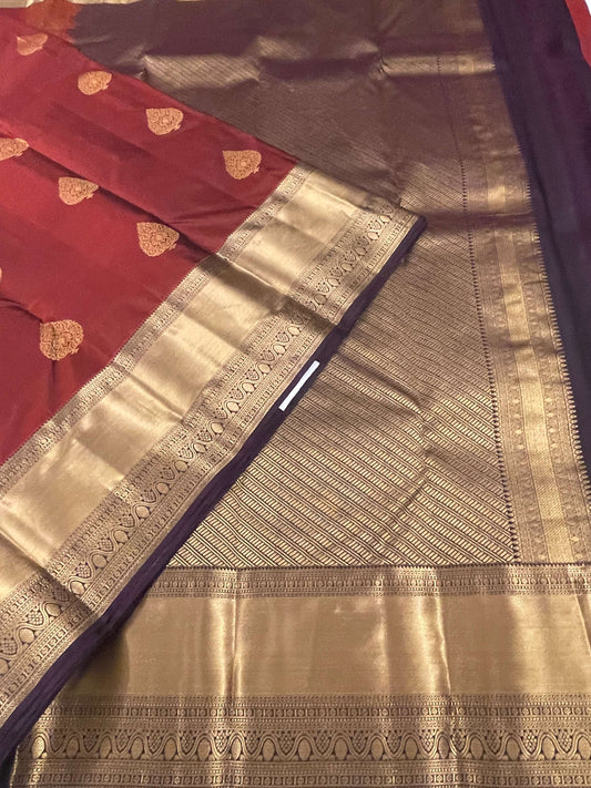 Kanchivaram Silk SBF76G2-4 By SRISHTA