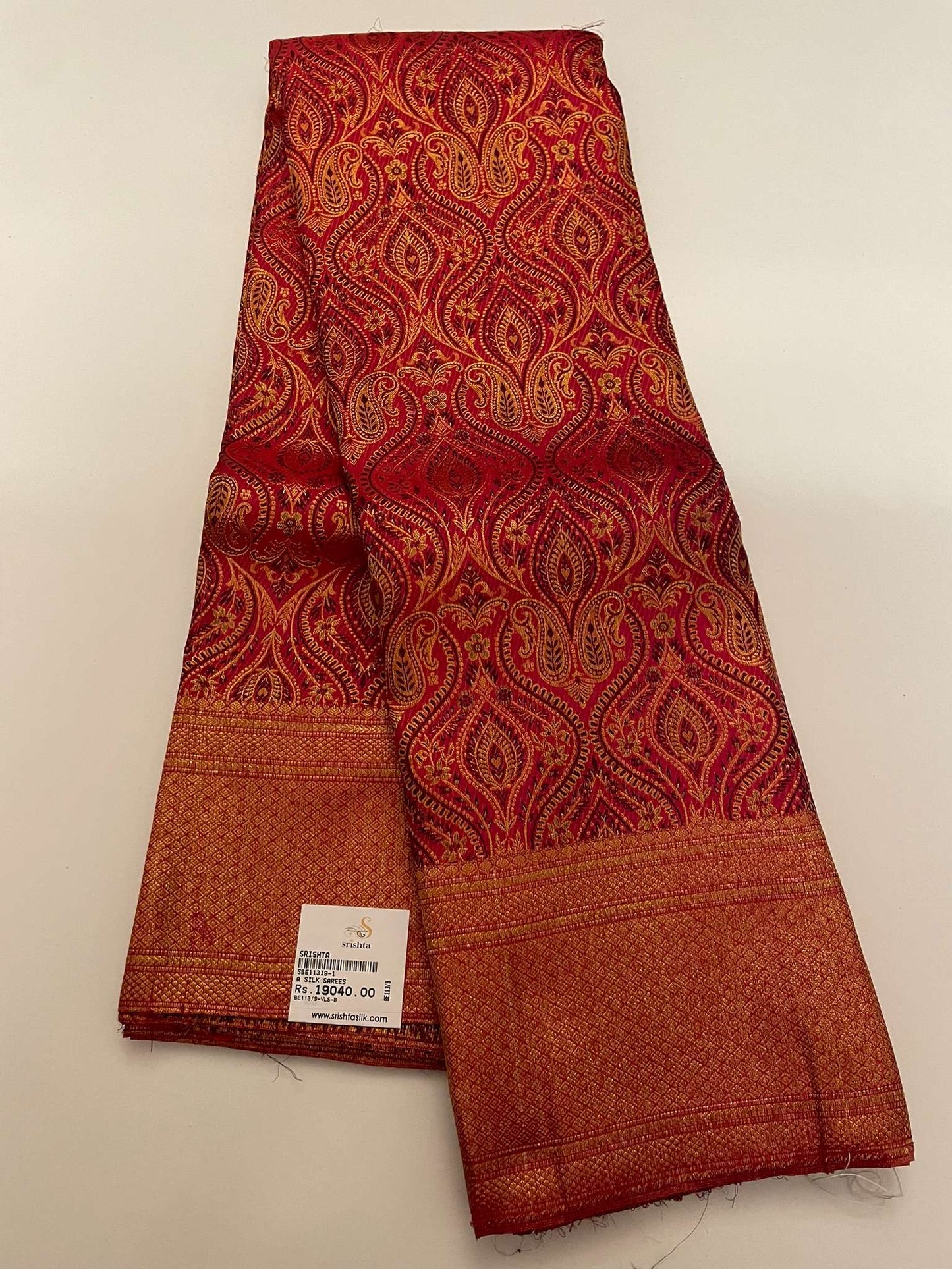 Kanchivaram Silk SBE113I9-1 By SRISHTA