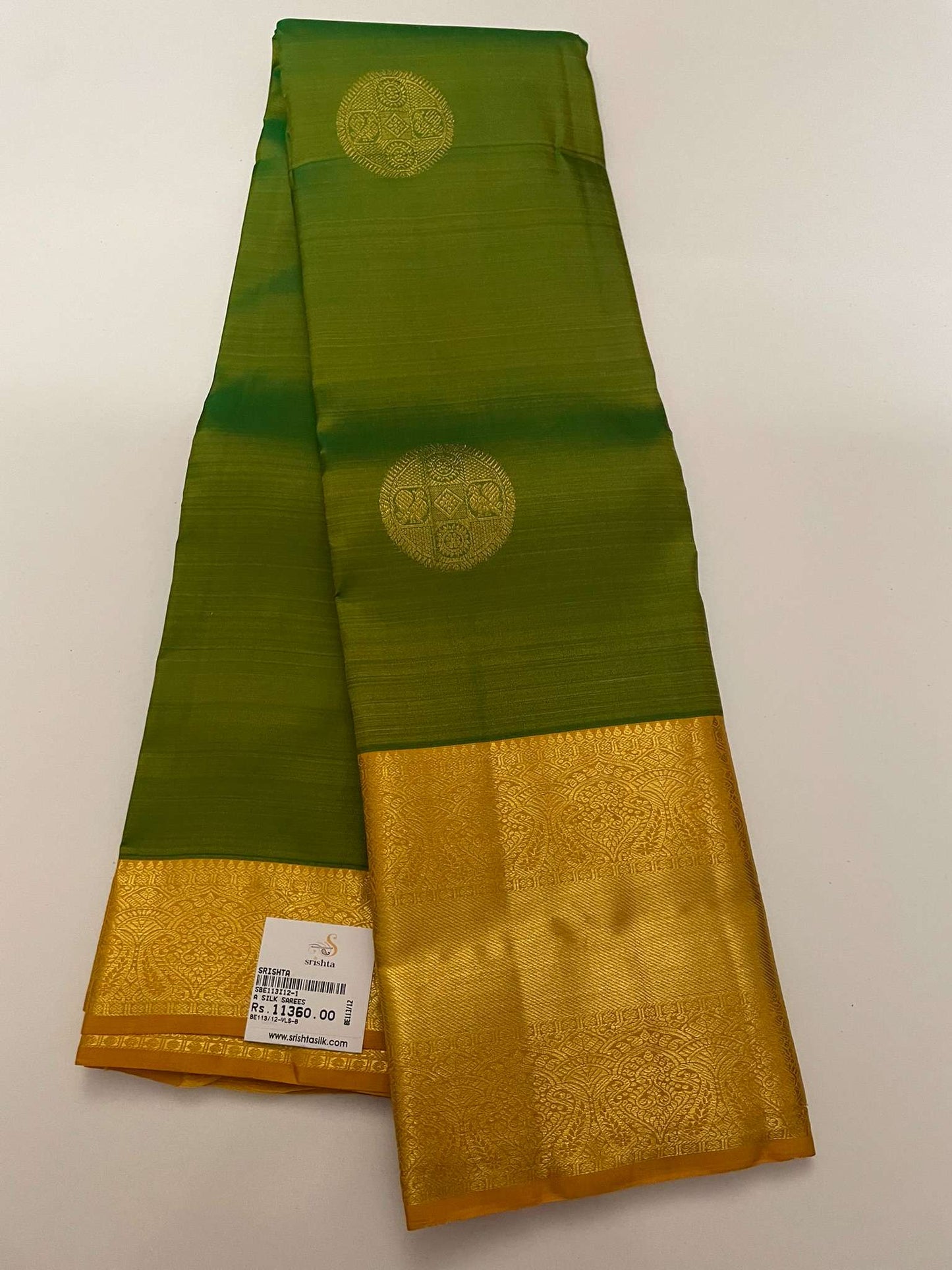 Kanchivaram Silk SBE113I12-1 By SRISHTA