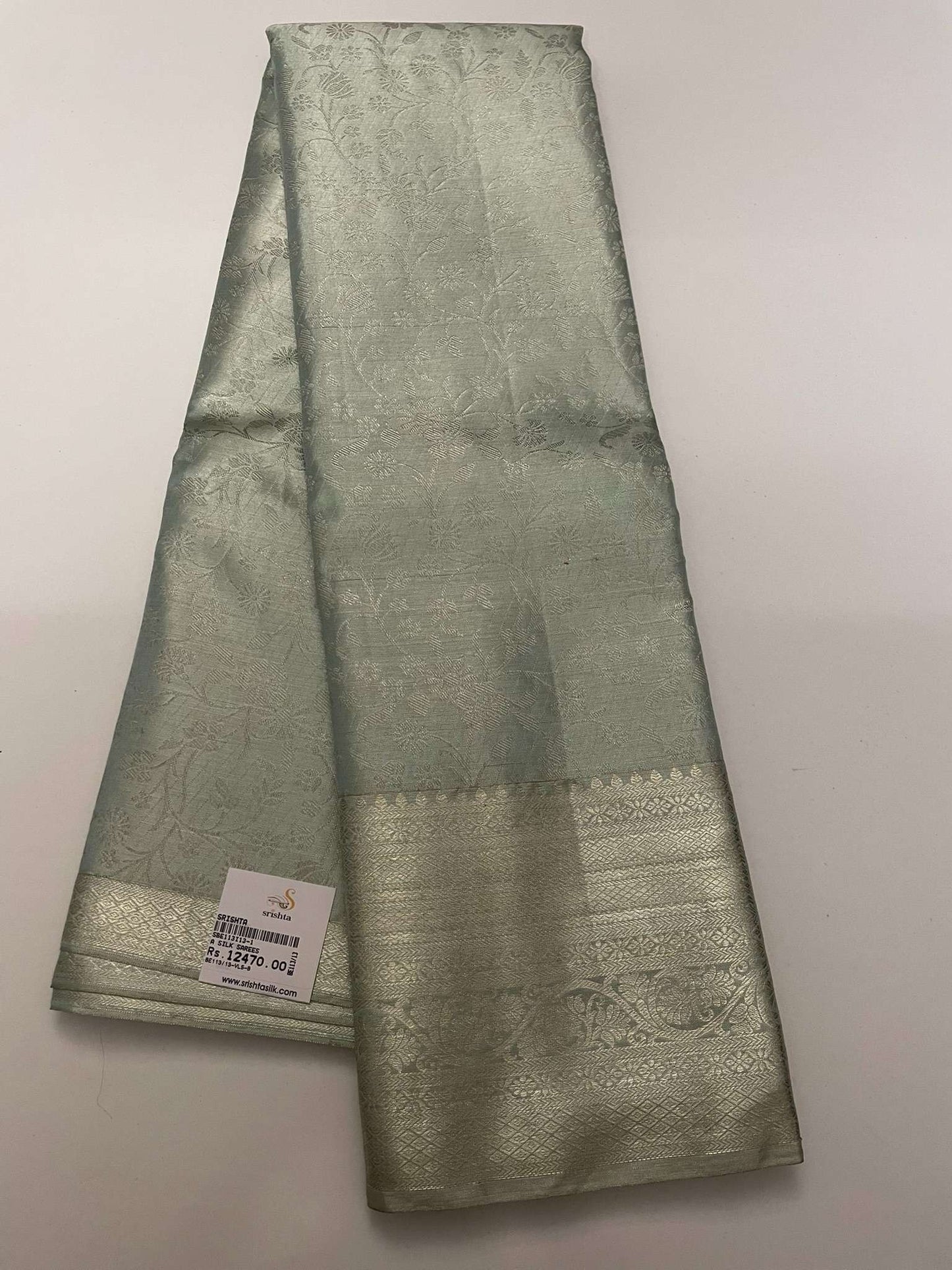 Kanchivaram Silk SBE113I13-1 By SRISHTA