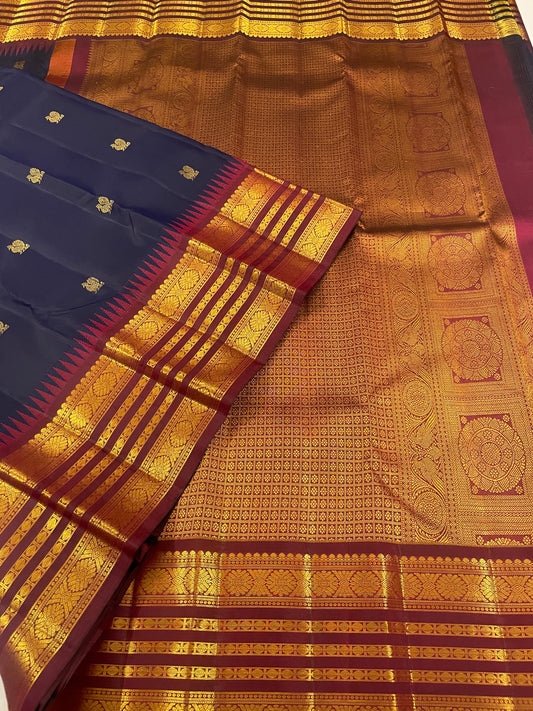Kanchivaram Silk SBF75G2-2 By SRISHTA