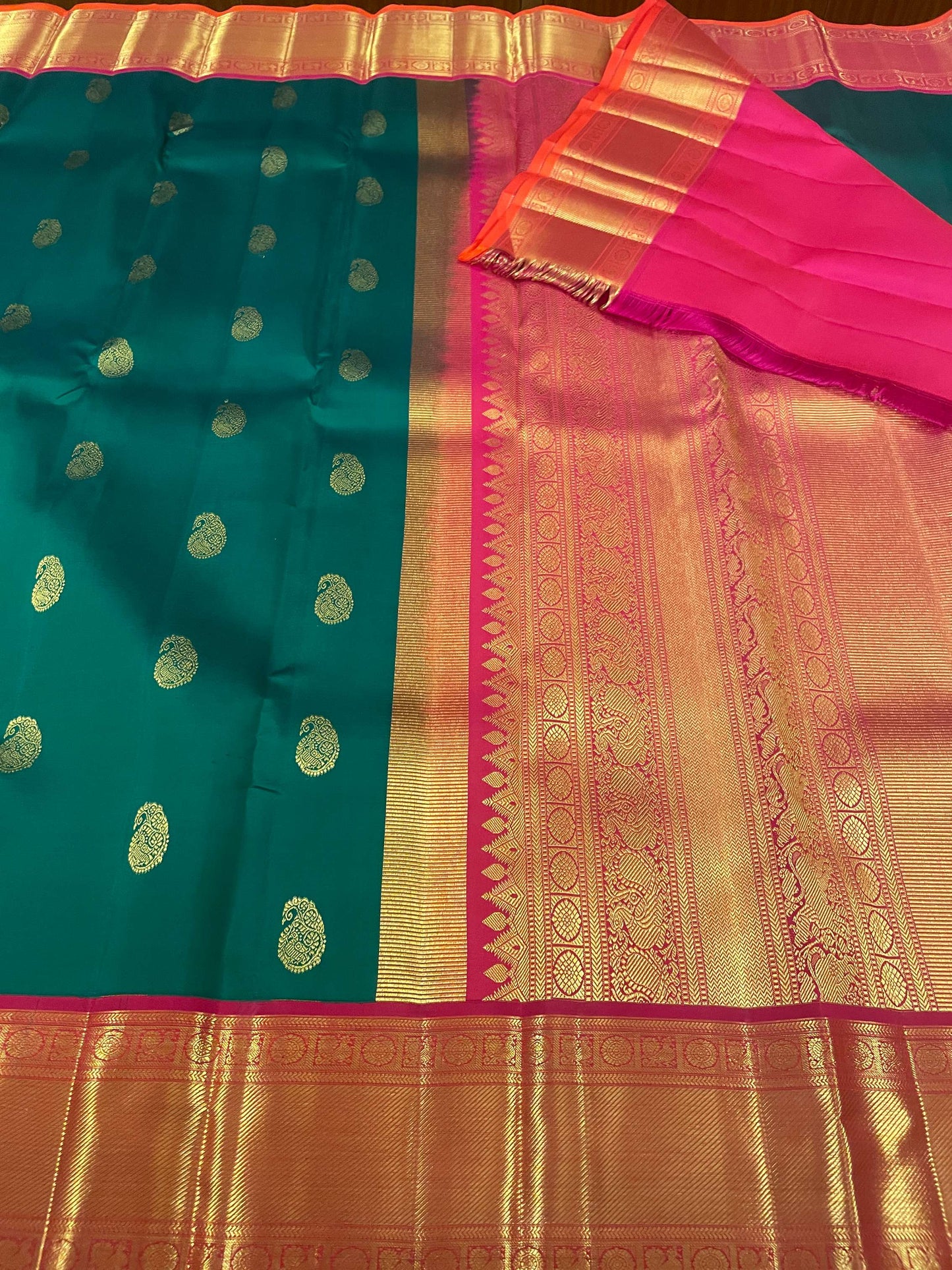 Kanchivaram Silk SBF75G2-7 By SRISHTA
