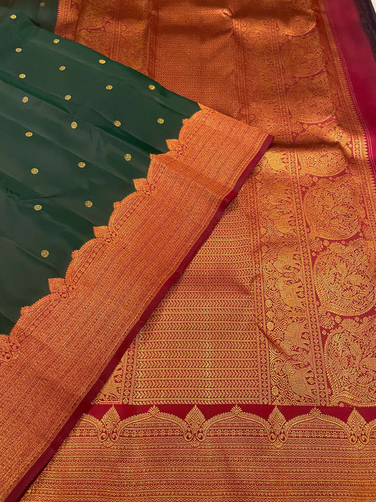 Kanchivaram Silk SBF75G3-7 By SRISHTA