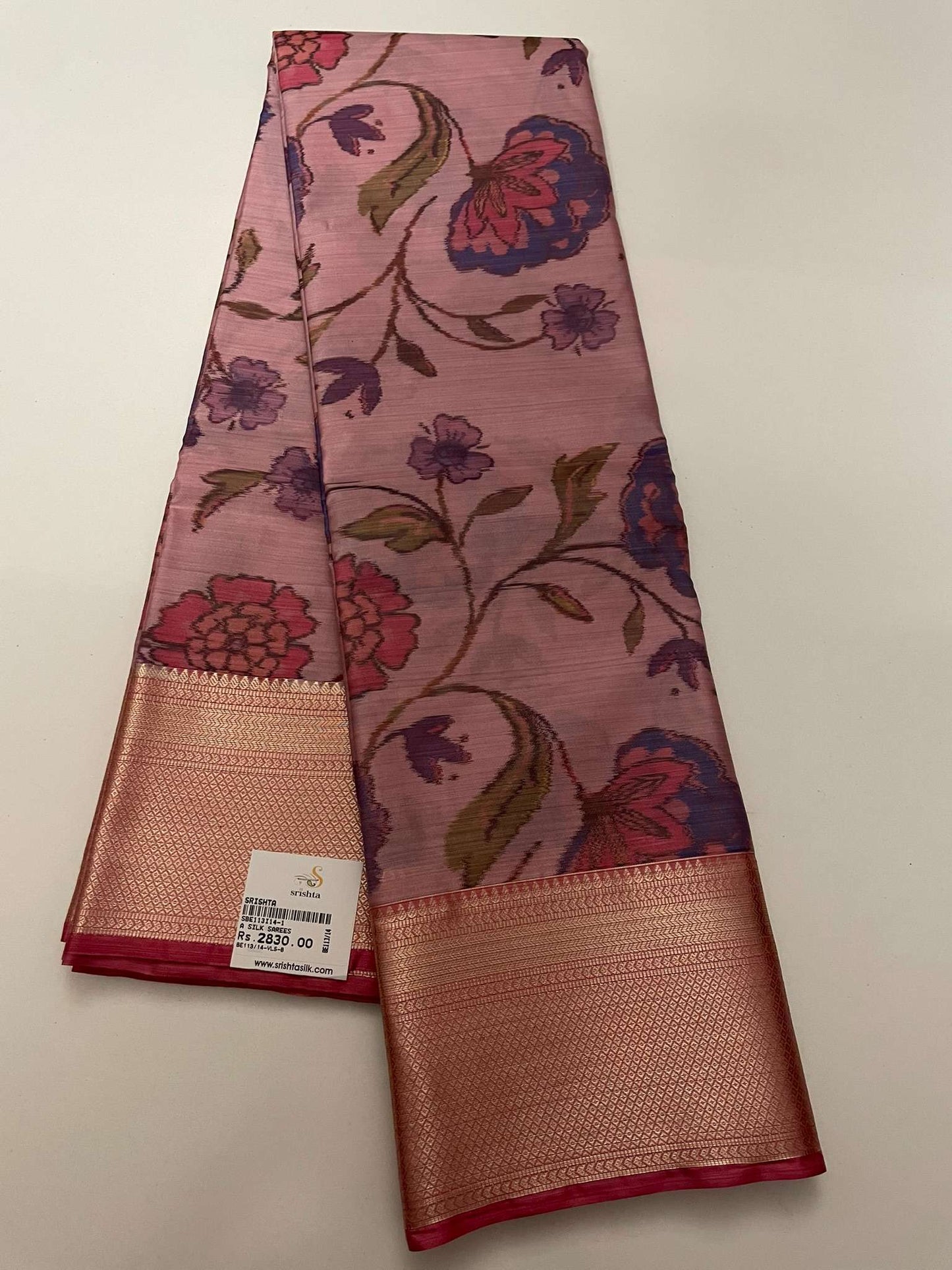Kanchivaram Silk SBE113I14-1 By SRISHTA