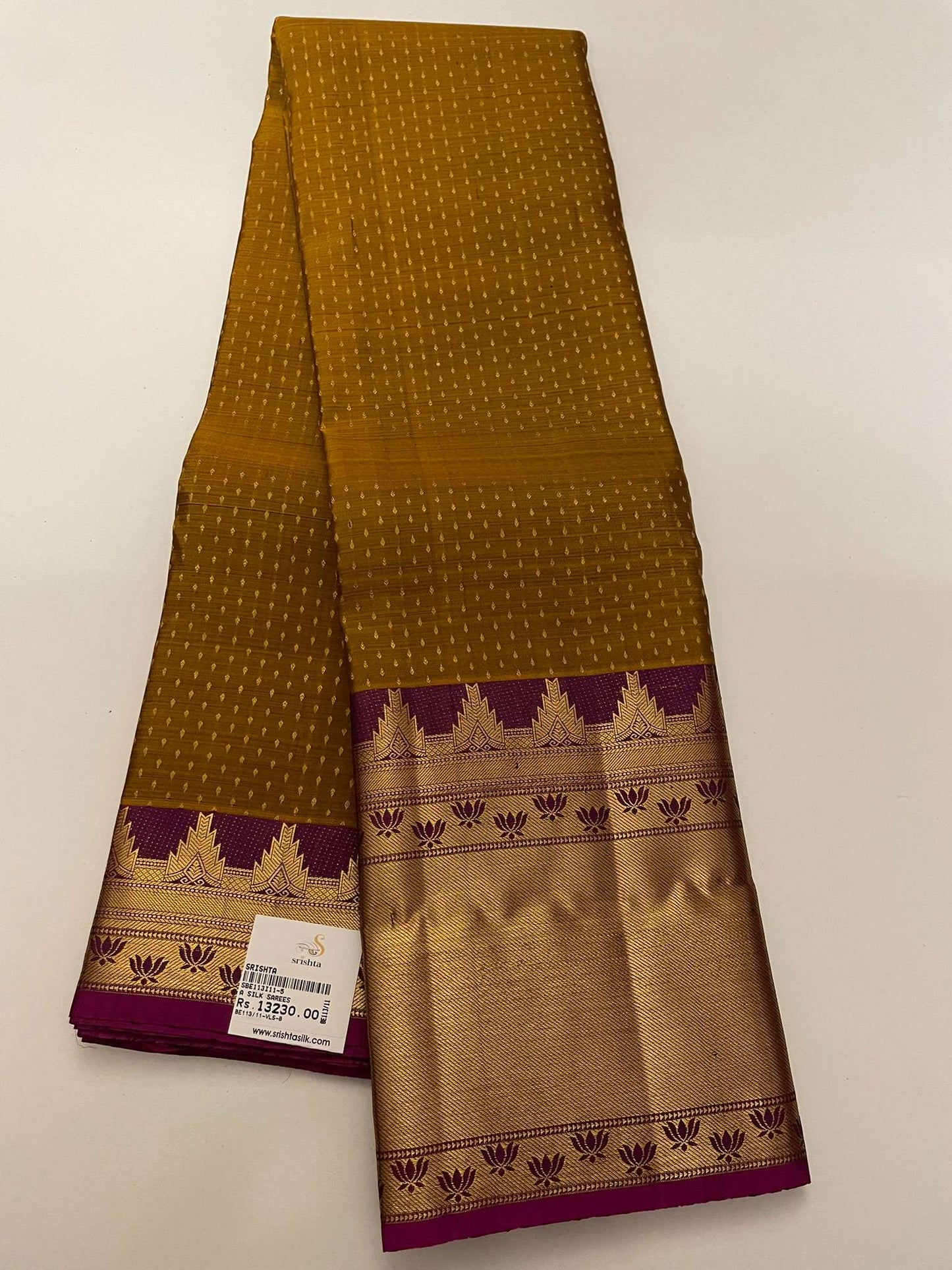 Kanchivaram Silk SBE113I11-5 By SRISHTA