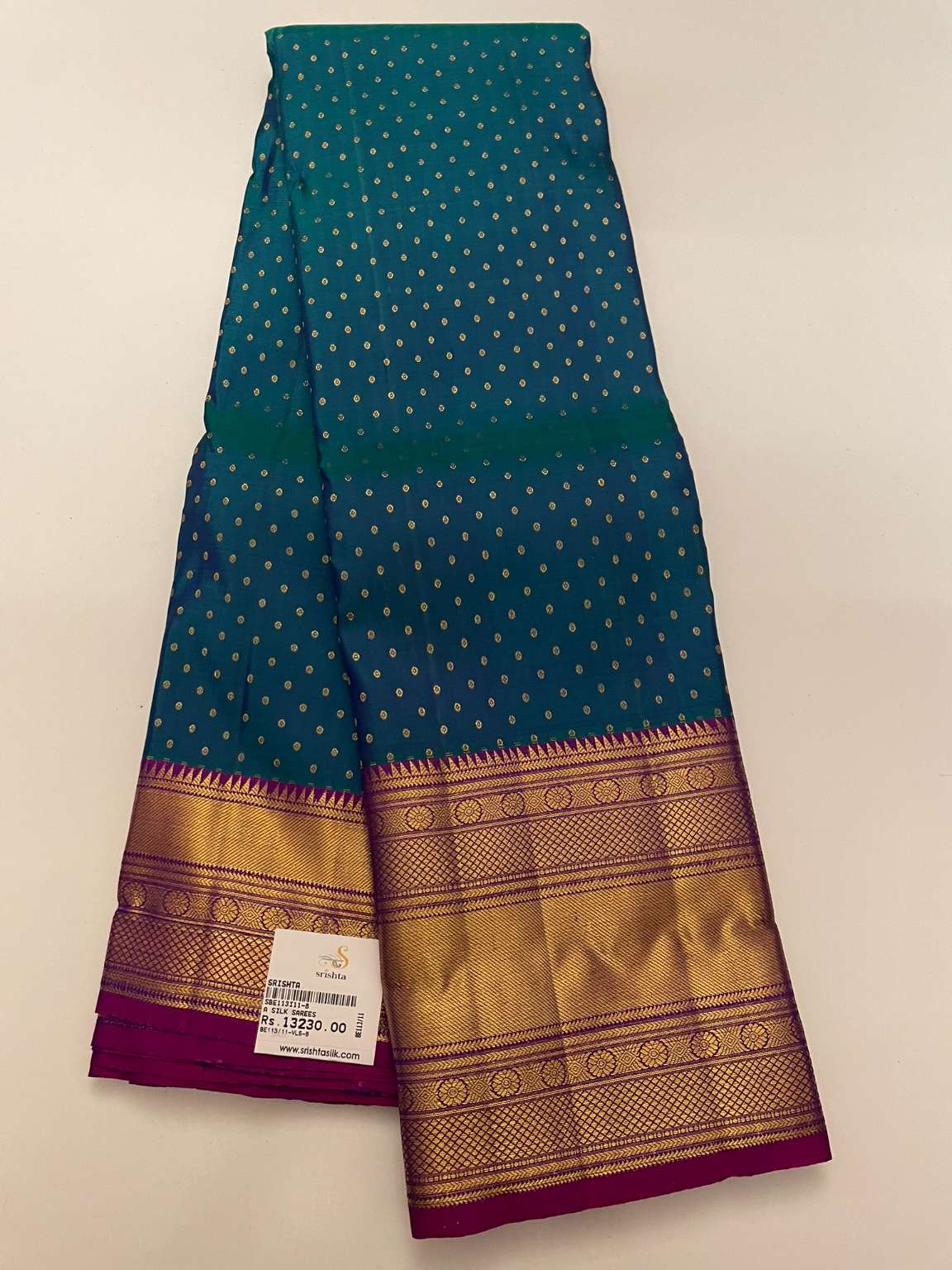 Kanchivaram Silk SBE113I11-8 By SRISHTA