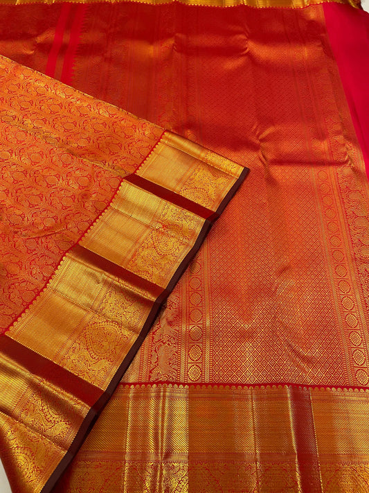 Kanchivaram Silk SBF75G4-5 By SRISHTA