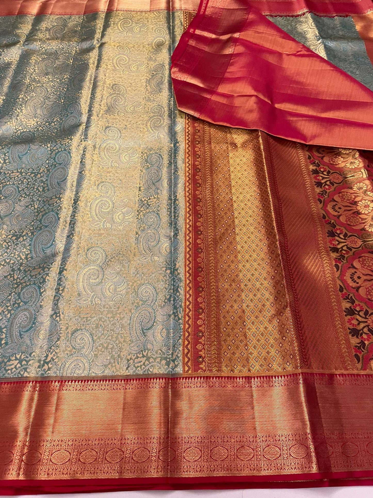 Kanchivaram Silk SBE113I7-5 By SRISHTA