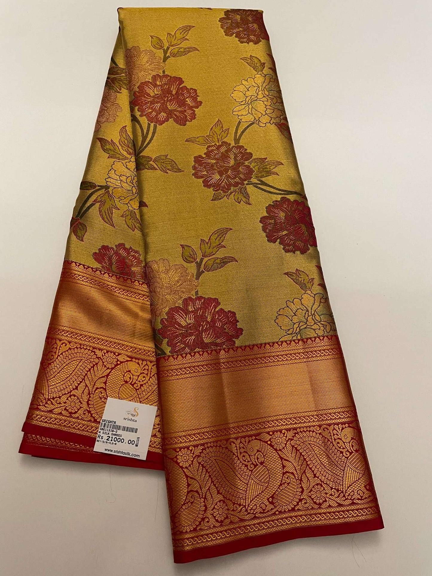 Kanchivaram Silk SBE113I6-2 By SRISHTA