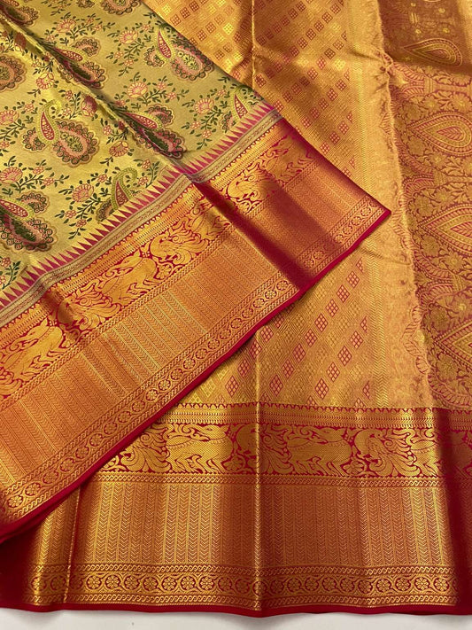 Kanchivaram Silk SBE113I6-1 By SRISHTA