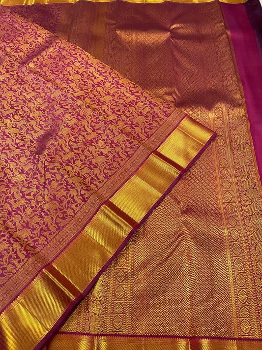 Kanchivaram Silk SBF75G4-7 By SRISHTA