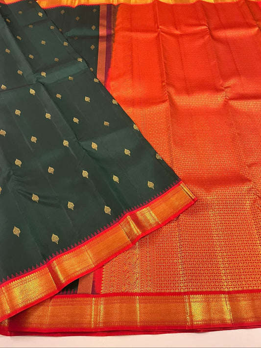 Kanchivaram Silk SBF104H8-6 By SRISHTA