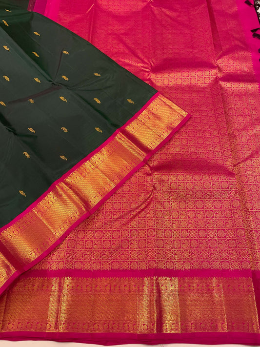 Kanchivaram Silk SBF77G8-5 By SRISHTA