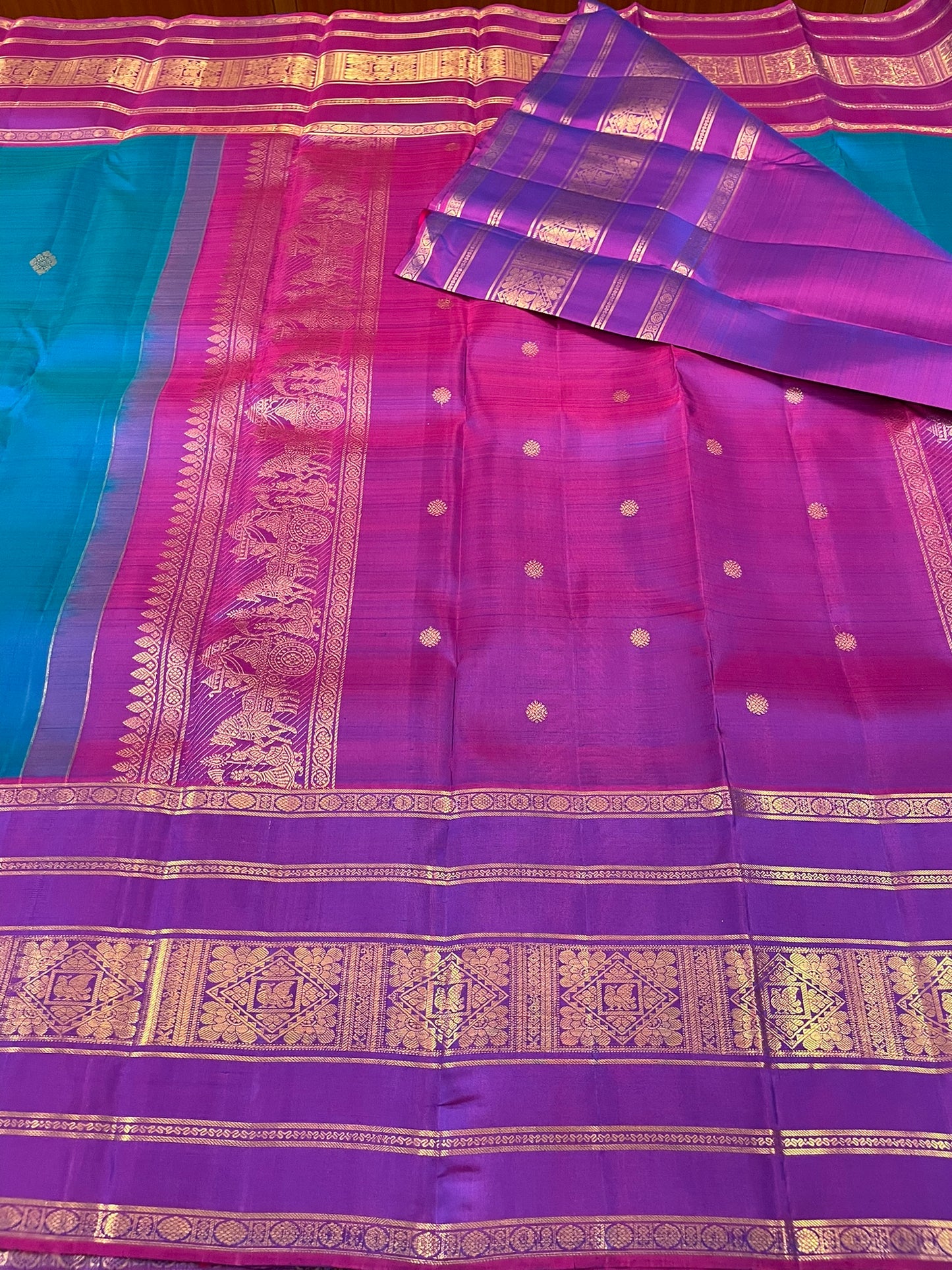 Kanchivaram Silk SBF13D5-6 By SRISHTA