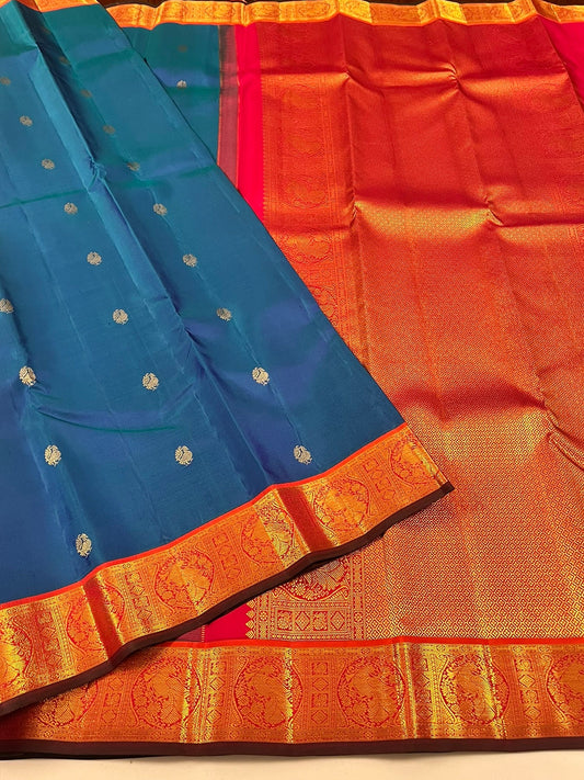 Kanchivaram Silk SBF104H8-14 By SRISHTA