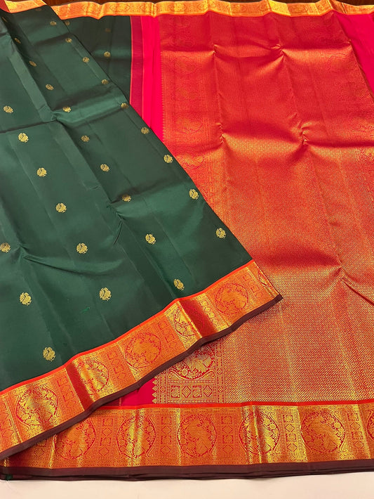 Kanchivaram Silk SBF104H8-4 By SRISHTA