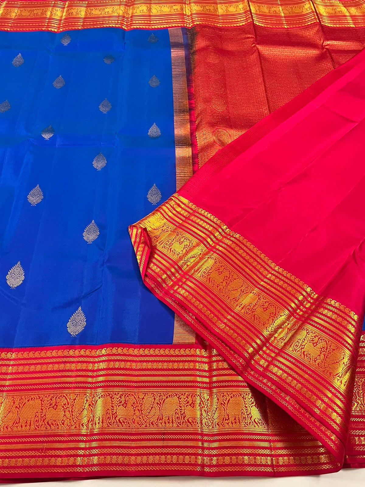 Kanchivaram Silk SBF104H3-7 By SRISHTA