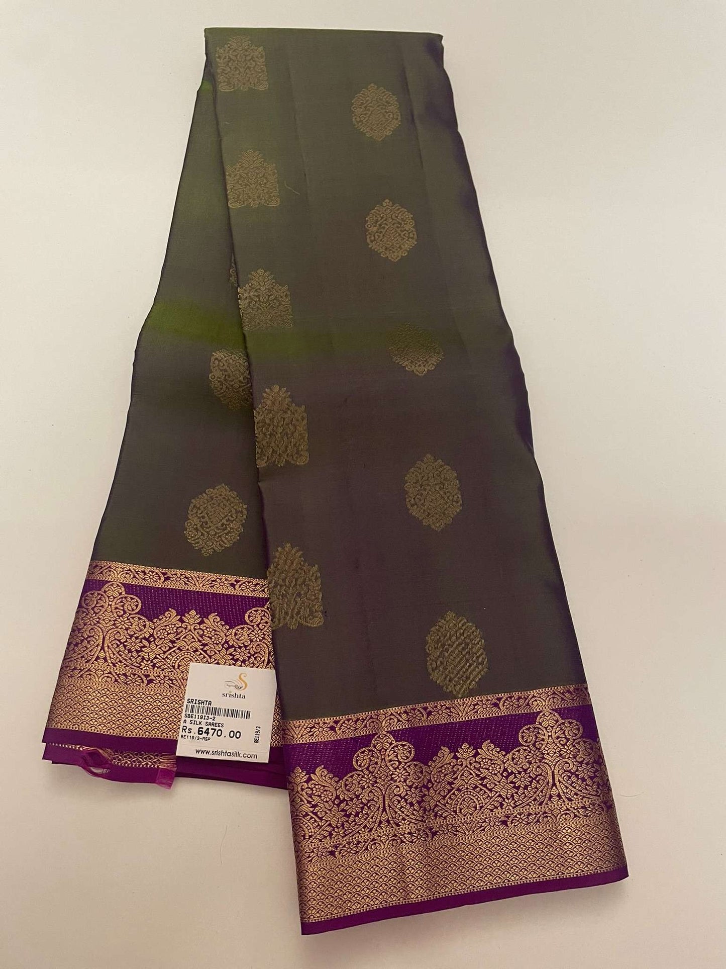 Kanchivaram Silk SBE119I3-2 By SRISHTA