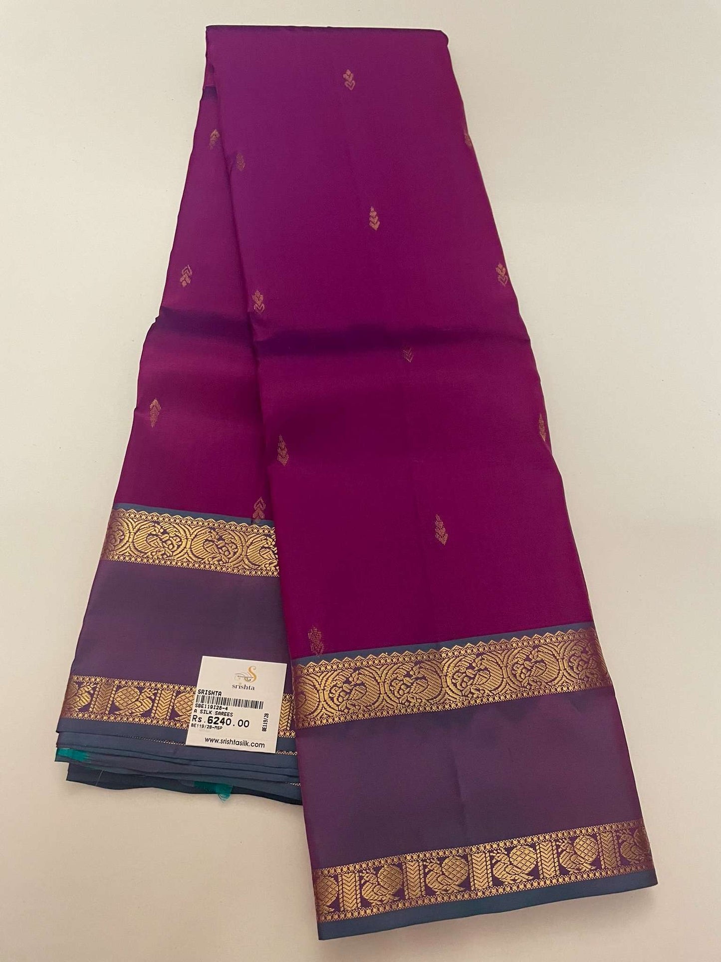 Kanchivaram Silk SBE119I28-4 By SRISHTA