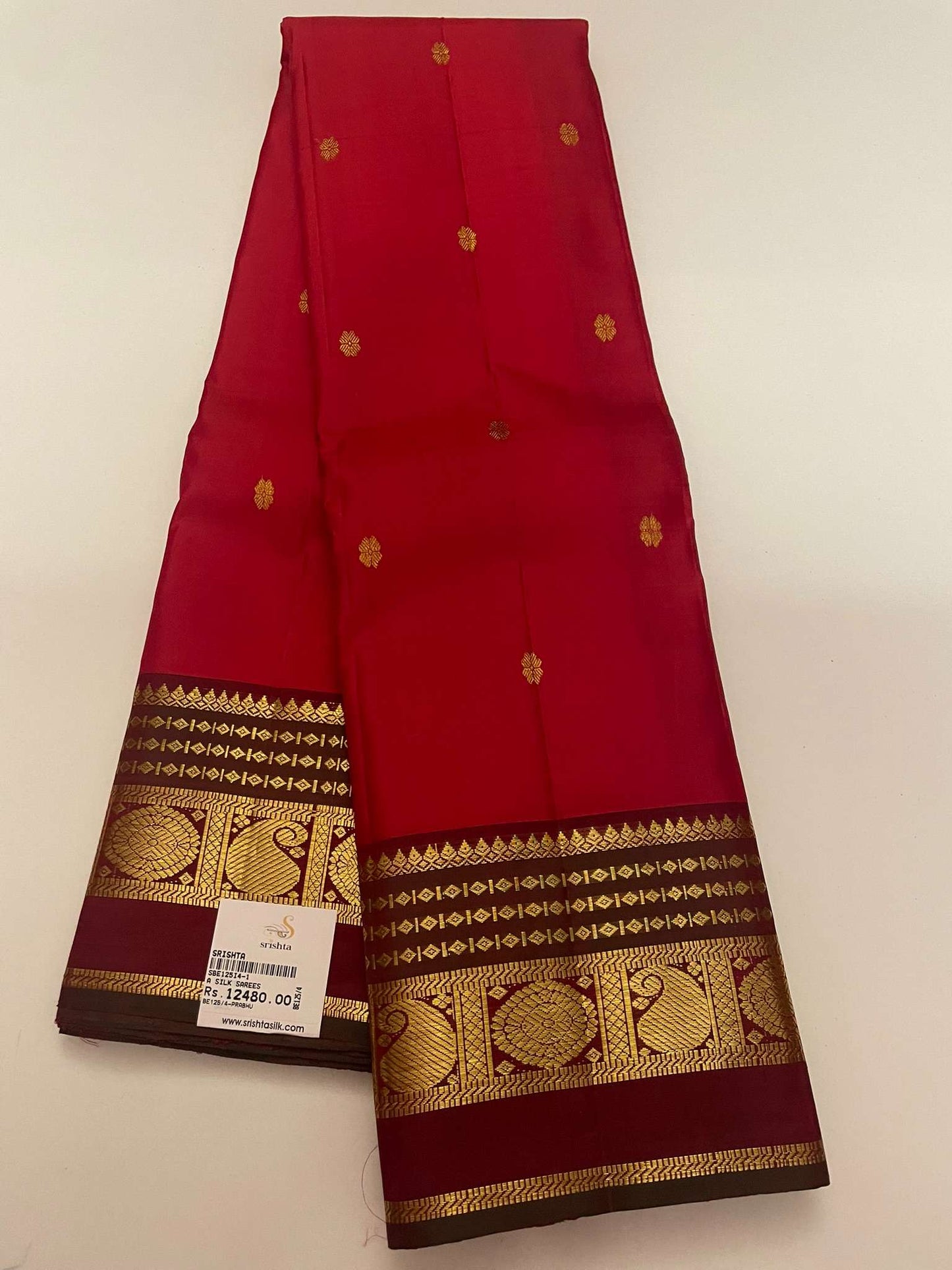 Kanchivaram Silk SBE125I4-1 By SRISHTA