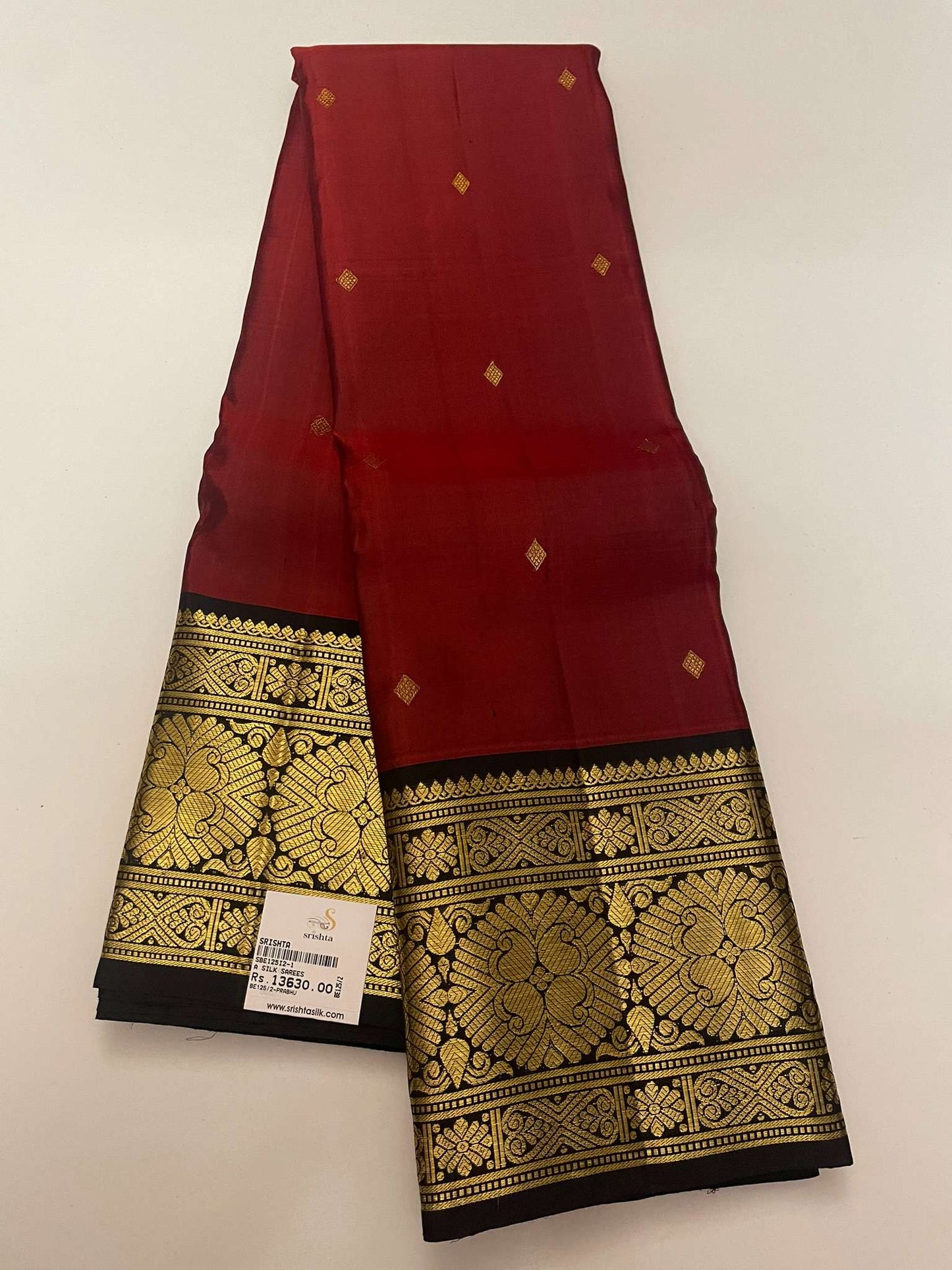 Kanchivaram Silk SBE125I2-1 By SRISHTA