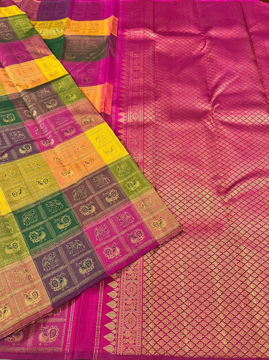 Kanchivaram Silk SBF113I14-1 By SRISHTA