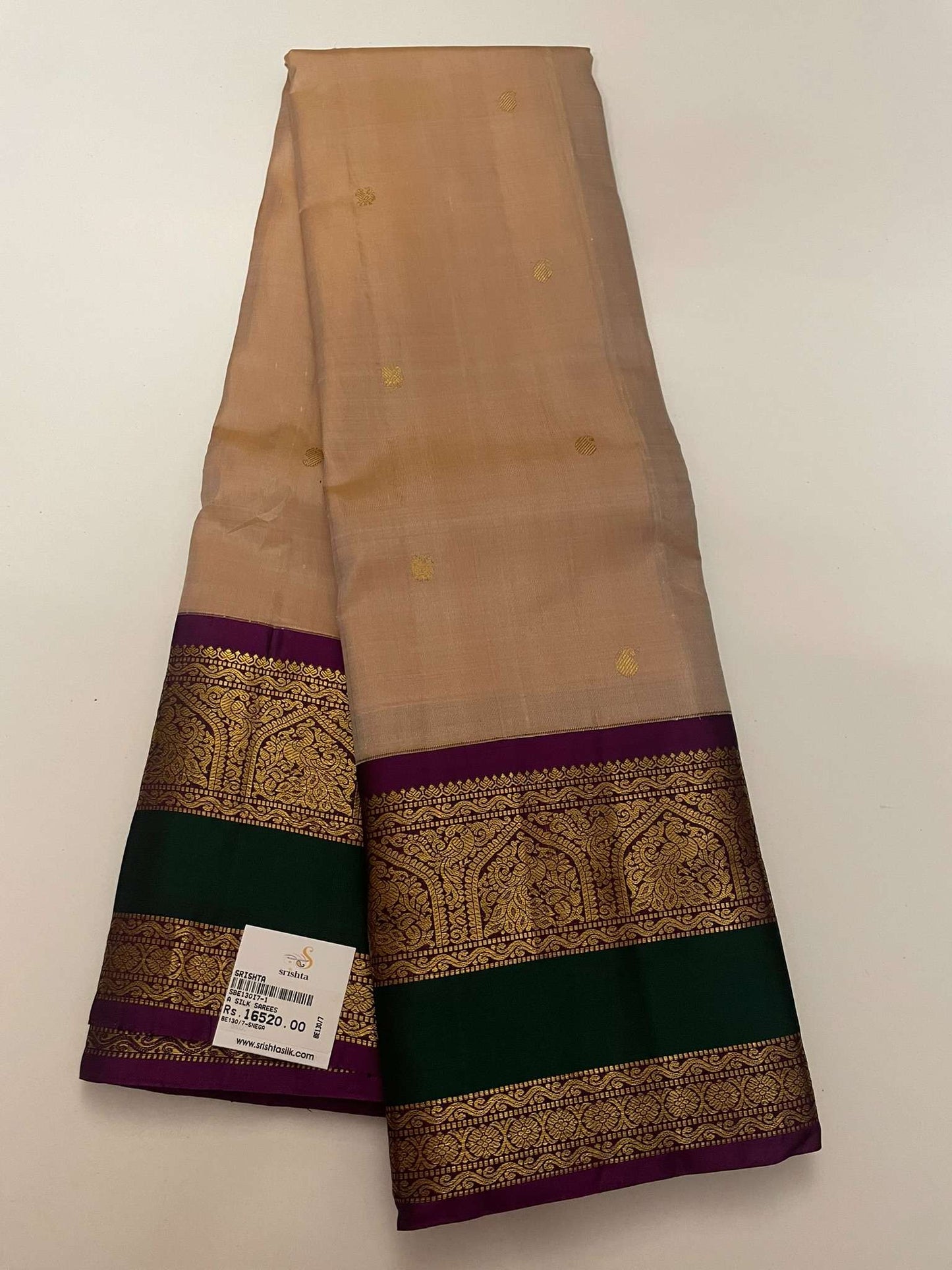 Kanchivaram Silk SBE130I7-1 By SRISHTA