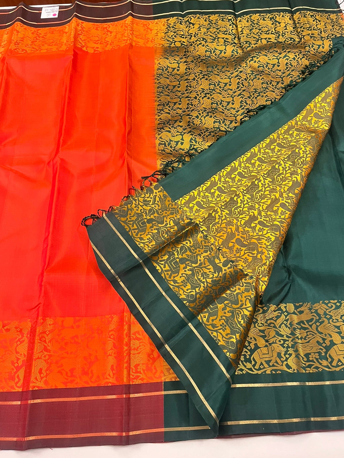 Kanchivaram Silk SBF120I2-2 By SRISHTA