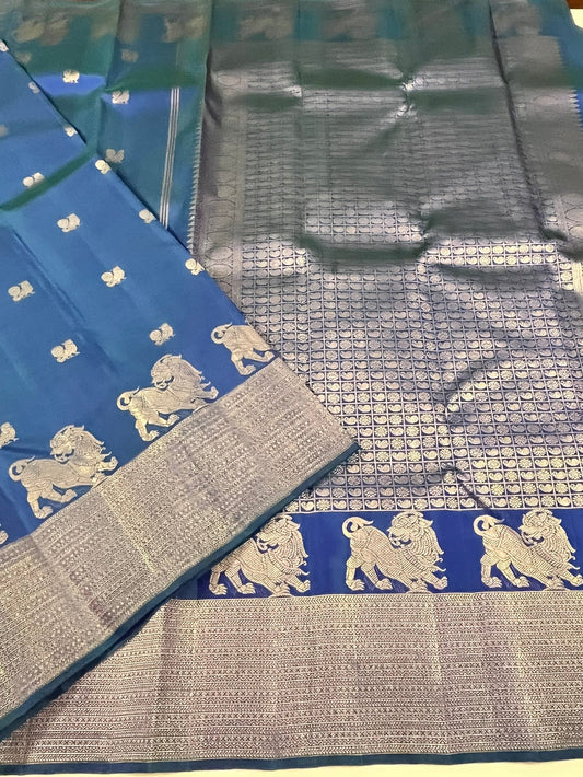 Kanchivaram Silk SBF122I5-1 By SRISHTA