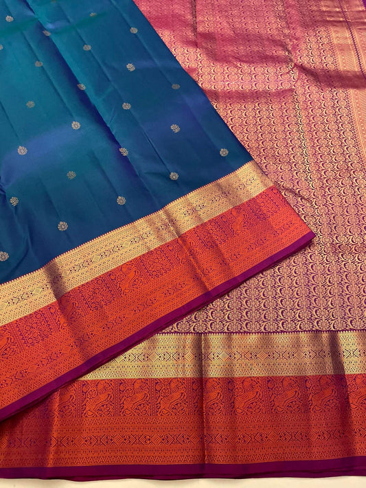 Kanchivaram Silk SBE228A32-1 By SRISHTA
