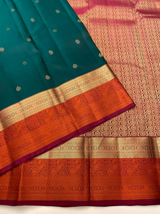 Kanchivaram Silk SBE228A32-5 By SRISHTA