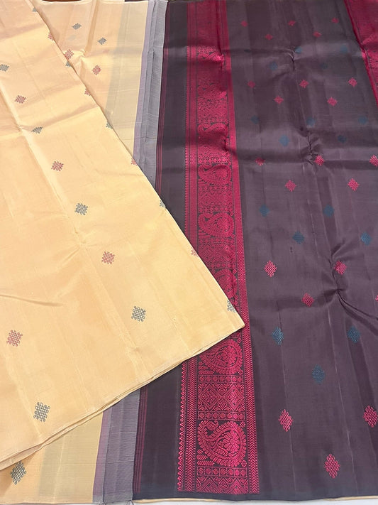 Kanchivaram Silk SBF125I2-1 By SRISHTA
