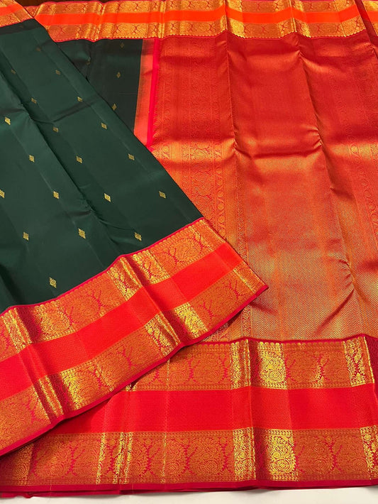 Kanchivaram Silk SBF128I4-15 By SRISHTA