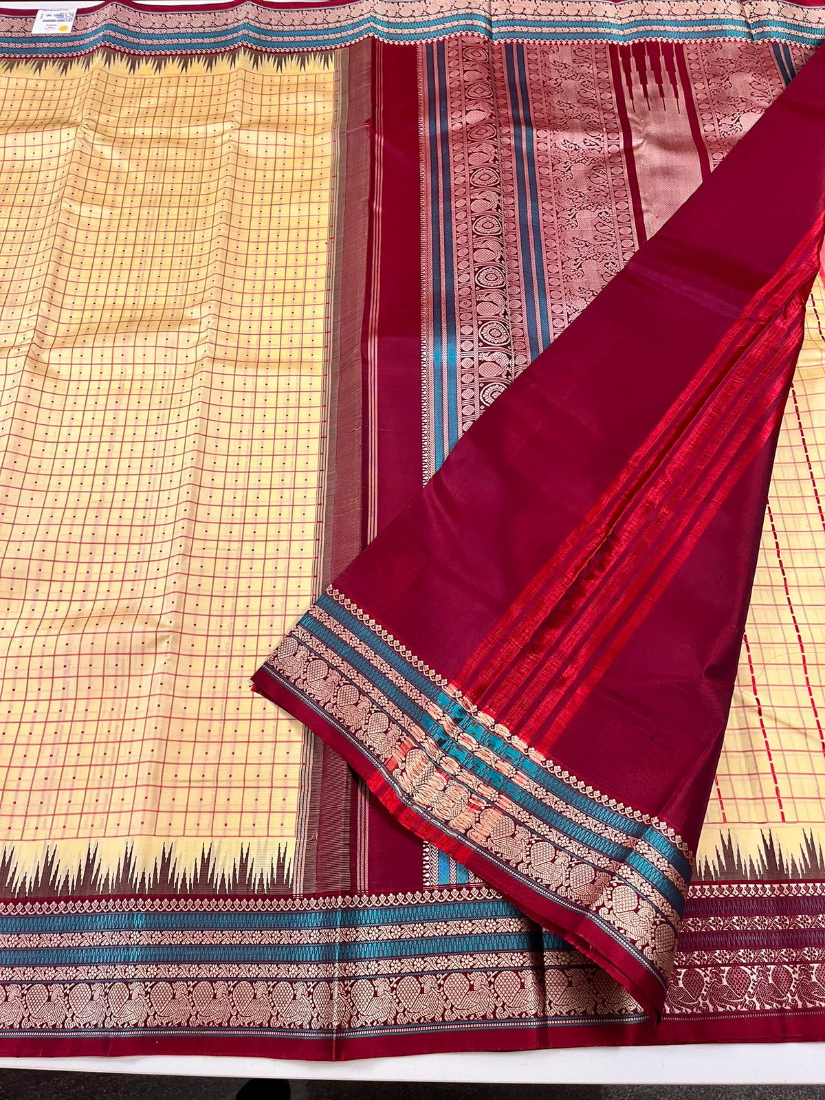 Kanchivaram Silk SBF133I10-1 By SRISHTA