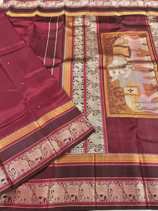 Kanchivaram Silk SBF133I7-1 By SRISHTA