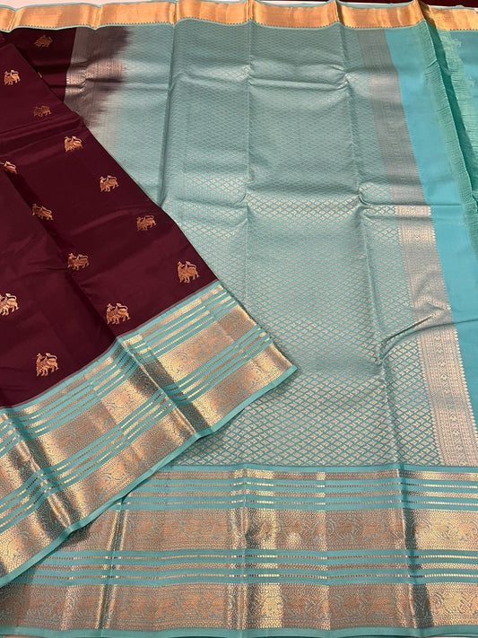 Kanchivaram Silk SBF130I1-13 By SRISHTA