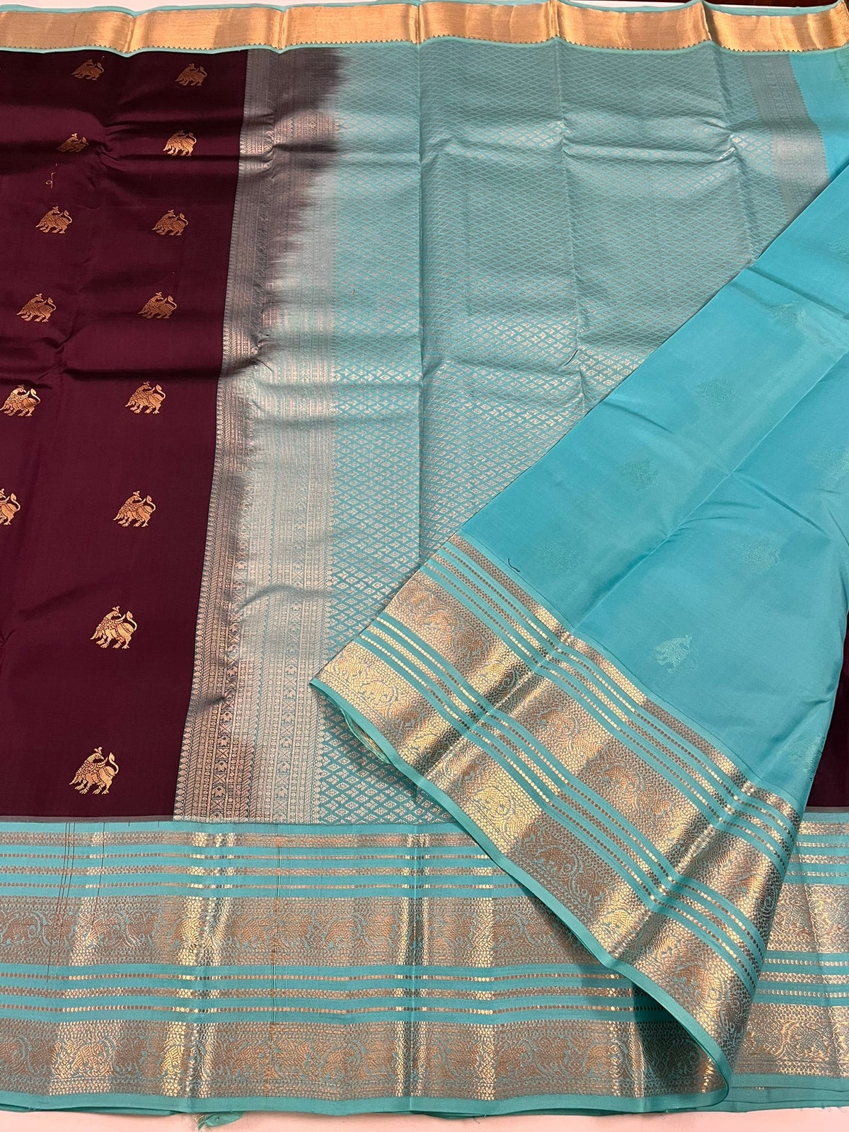 Kanchivaram Silk SBF130I1-13 By SRISHTA