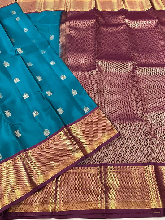 Kanchivaram Silk SBF130I1-6 By SRISHTA