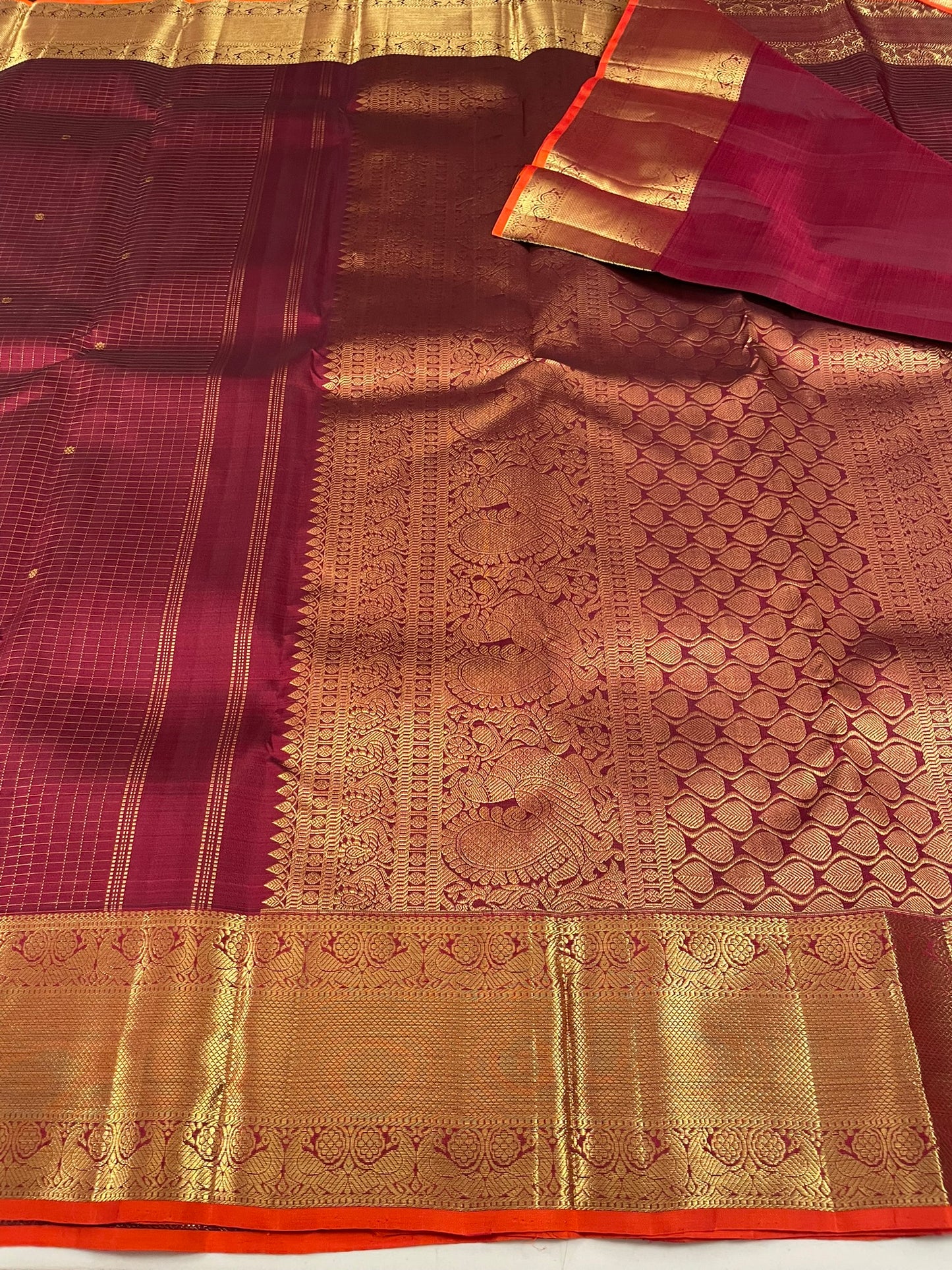 Kanchivaram Silk SBF30E2-5 By SRISHTA